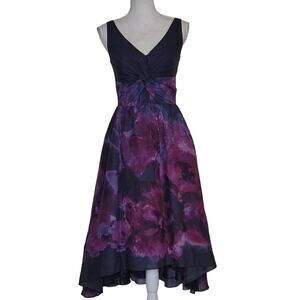 Neiman Marcus collaboration with Lela Rose Purple Dress